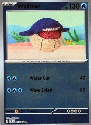Pitch Black Wailmer #015/084 reverse holo